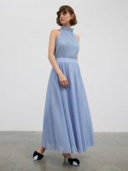 BGN Spódnica w kolorze błękitnym rozmiar: 36. Niebieskie spódnice damskie BGN, na co dzień, bez wzorów, z tiulu, maxi. Za 126.75 zł.