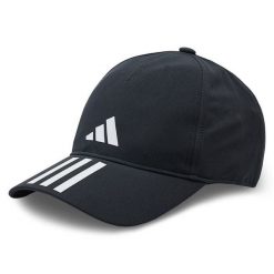 Czapka z daszkiem adidas. Czarne czapki z daszkiem damskie Adidas, bez wzorów. Za 69.99 zł.