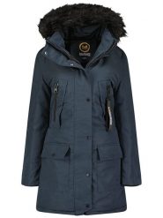 Maison Montaigne Parka "Cormai" w kolorze granatowym rozmiar: S. Niebieskie parki damskie Maison Montaigne, s, bez kaptura. Za 339.00 zł.