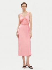 Bardot Sukienka koktajlowa 58603DB3 Różowy Regular Fit. Czerwone sukienki damskie Bardot, bez wzorów, z syntetyku, wizytowe, bez ramiączek. Za 309.99 zł.