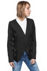 DAMSKA MARYNARKA TOM TAILOR MODERN BLAZER WITH OPEN FRONT 3922039.00.75 COL. 2999. Marynarki i żakiety damskie Tom Tailor, m, bez wzorów, z bawełny, eleganckie. W wyprzedaży za 69.99 zł.