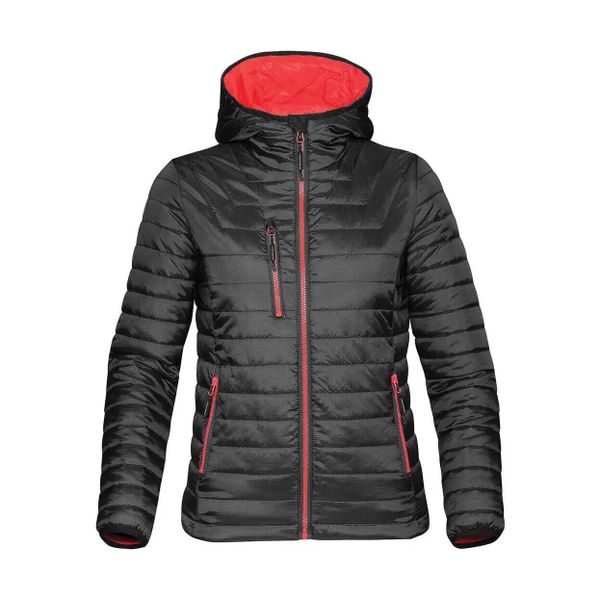 Damska kurtka puchowa Stormtech Gravity. Czarne kurtki damskie STORMTECH, m, bez wzorów, z nylonu, bez kaptura. Za 684.50 zł.