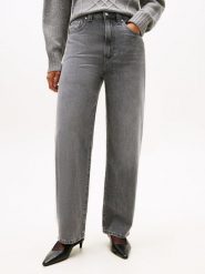Tommy Hilfiger Dżinsy - Barrel Kobiety Bawełna szary, 26-32. Szare jeansy damskie Tommy Hilfiger. Za 279.95 zł.