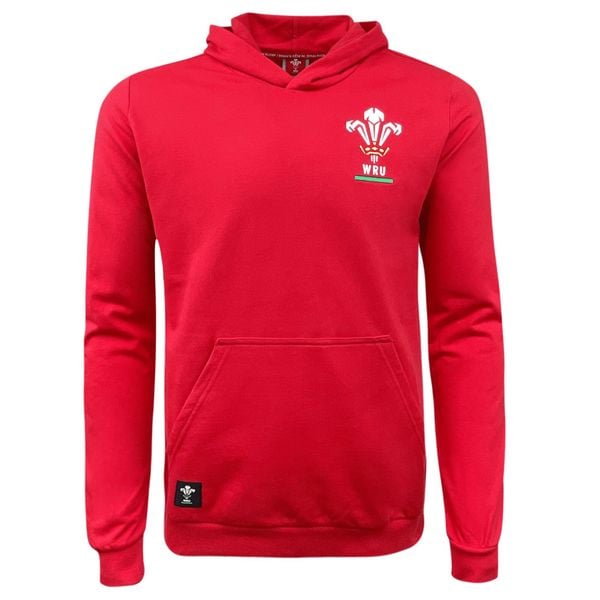 Bluza z kapturem Walia Rugby XV Merch CA Groc. Czerwone bluzy damskie Macron, l, bez wzorów, z dresówki, z kapturem. Za 291.30 zł.