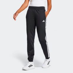 Spodnie damskie ADIDAS Gym & Pilates. Spodnie sportowe damskie Adidas, l, bez wzorów, z poliesteru, na fitness i siłownię. Za 119.99 zł.