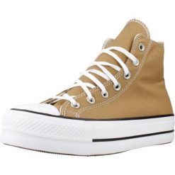 Tenisówki Converse Model Chuck Taylor All Star Platform Kolor Brązowy. Brązowe trampki damskie Converse, bez wzorów, z gumy, bez zapięcia. Za 397.85 zł.