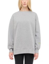Damska bluza nierozpinana Mustang Style Kimberly Mid Grey Mélange 1015949 4140. Szare bluzy damskie Mustang, l, bez wzorów, bez kaptura. Za 149.99 zł.