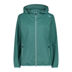 Kurtka damska turystyczna CMP 32X5796. Zielone kurtki damskie CMP, xl, bez wzorów, bez kaptura. Za 244.50 zł.