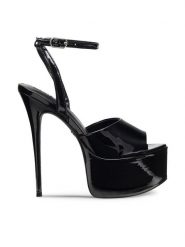 Nine West Sandały LAMIYA ZL22042CC Czarny. Czarne sandały damskie Nine West, bez wzorów, z syntetyku, bez obcasa, na szpilce, bez zapięcia. Za 124.99 zł.