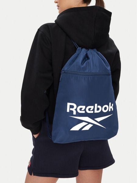 Reebok Worek RBK-B-044-CCC Granatowy. Niebieskie torebki klasyczne damskie Reebok, z materiału, bez dodatków. Za 59.99 zł.