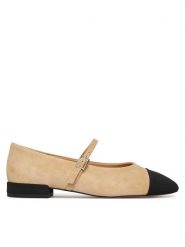 Aldo Baleriny Haoinia 14193443 Brązowy. Brązowe balerinki damskie ALDO, bez wzorów, ze skóry. Za 419.99 zł.