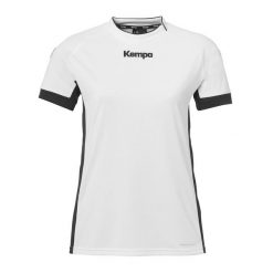 Damska koszulka Kempa Prime. Białe bluzki damskie Kempa, xl, bez wzorów, z materiału, sportowe, bez kołnierzyka, bez ramiączek. W wyprzedaży za 159.00 zł.