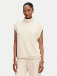 Guess Bluza V6YQ18 K4318 Beżowy Regular Fit. Brązowe bluzy damskie Guess, s, z aplikacjami, z syntetyku, bez kaptura. Za 294.99 zł.