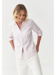 TATUUM Koszula "Elisha" w kolorze jasnoróżowym rozmiar: 38. Różowe koszule damskie TATUUM, bez wzorów, bez kołnierzyka, bez ramiączek. Za 166.10 zł.