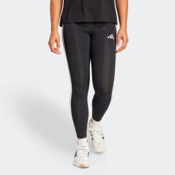 Legginsy fitness damskie ADIDAS. Czarne legginsy damskie Adidas, s, bez wzorów, z bawełny. Za 99.99 zł.