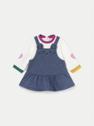Mayoral Sukienka codzienna 2802 Kolorowy Regular Fit. Sukienki dziewczęce Mayoral, bez wzorów, z bawełny, bez ramiączek, proste. Za 69.99 zł.