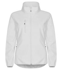 Clique Classic Softshell Kurtka Damska z recyklingowanego poliestru. Białe kurtki damskie CLIQUE, xs, bez wzorów, z poliesteru, bez kaptura. Za 265.87 zł.