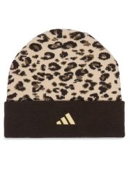 Adidas Czapka Leo Graphic Beanie KR1731 Beżowy. Brązowe czapki damskie Adidas, na zimę, bez wzorów. Za 89.99 zł.