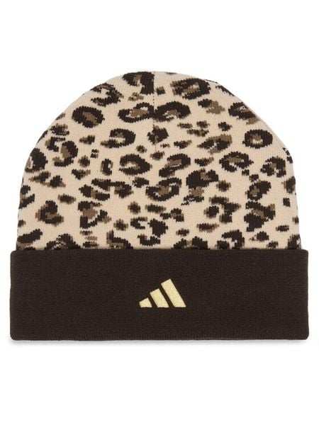 Adidas Czapka Leo Graphic Beanie KR1731 Beżowy. Brązowe czapki damskie Adidas, na zimę, bez wzorów. Za 89.99 zł.