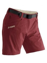 Maier Sports Bermudy funkcyjne "Lulaka" w kolorze czerwonym rozmiar: 40. Czerwone spodnie dresowe damskie Maier Sports, bez wzorów, z materiału. Za 159.95 zł.