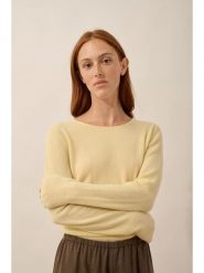 Just Cashmere Kaszmirowy sweter "Vivian" w kolorze żółtym rozmiar: S. Żółte swetry klasyczne damskie Just Cashmere, s, z kaszmiru, bez kołnierzyka. Za 296.35 zł.