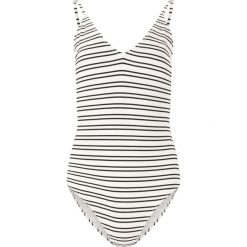 Damski kostium kąpielowy 1-częściowy Athlecia Barvina. Białe stroje jednoczęściowe Athlecia, bez wzorów. Za 175.00 zł.