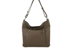 Worek skórzany BARBERINI'S c. beżowy 861-9. Brązowe shopper bag Barberinis, ze skóry, na ramię, duże, bez dodatków. Za 239.99 zł.