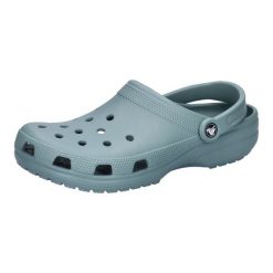 Kapcie Crocs Classic Sabot U Dorośli. Niebieskie kapcie damskie Crocs, z materiału. Za 259.99 zł.