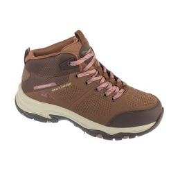 Buty trekkingowe damskie, Trego - Trail Destination. Brązowe obuwie trekkingowe damskie Skechers, bez zapięcia. Za 479.99 zł.