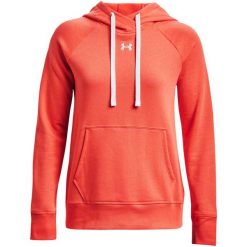 Bluza damska Under Armour Rival Fleece HB Hoodie. Brązowe bluzy damskie Under Armour, xl, bez wzorów, bez kaptura. Za 209.99 zł.