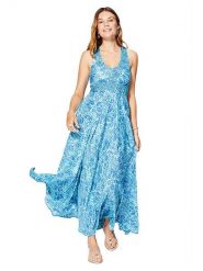 Aller Simplement Sukienka w kolorze niebieskim rozmiar: 34/36. Niebieskie sukienki damskie Aller Simplement, bez wzorów, klasyczne, bez ramiączek. Za 56.99 zł.