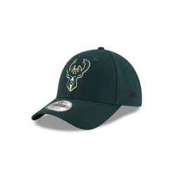 Czapka z daszkiem New Era 9FORTY NBA Milwaukee Bucks Zielona 11405602. Zielone czapki z daszkiem damskie New Era, bez wzorów. Za 125.35 zł.