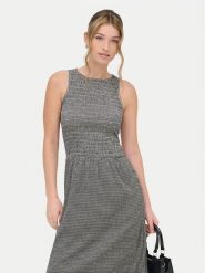 ONLY Sukienka letnia Celle 15369284 Czarny Regular Fit. Czarne sukienki damskie Only, bez wzorów, z syntetyku, bez ramiączek. Za 149.99 zł.