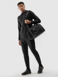 4F Torba sportowa (28 L) z kieszenią na obuwie - czarna Uniwersalny. Czarne torby sportowe 4F, bez wzorów, z syntetyku. Za 79.99 zł.