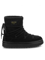 Gant Śniegowce Snowhill 29548782 Czarny. Czarne śniegowce damskie Gant, ze skóry. Za 539.99 zł.