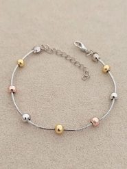 Luja Bijoux Pozłacana bransoletka rozmiar: onesize. Szare bransoletki damskie Luja Bijoux, pozłacane. Za 50.45 zł.