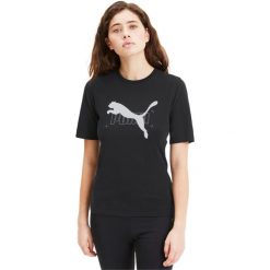 Koszulka Puma Nu-tility T-shirt, Kobiety. Czarne koszulki damskie Puma, s, bez wzorów, z bawełny, bez kołnierzyka, bez ramiączek. Za 190.00 zł.