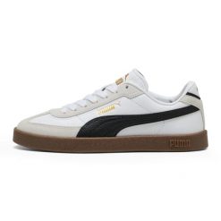 Buty do chodzenia damskie Puma Club Ii Era Jr. Białe obuwie trekkingowe damskie Puma, z materiału, bez zapięcia. Za 174.85 zł.