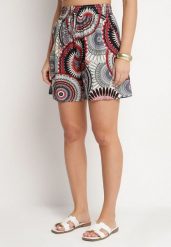 Czarne Szorty z Bawełny ze Wzorem Boho Kolariela. Czarne szorty damskie Born2be, bez wzorów, z bawełny. Za 19.99 zł.