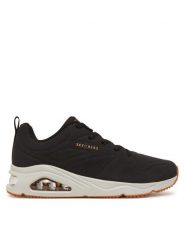 Skechers Sneakersy Tres-Air Uno-Ah - Mazing 177390/BLK Czarny. Czarne obuwie sportowe damskie Skechers, ze skóry, bez zapięcia. Za 279.99 zł.