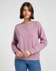 DAMSKA BLUZA LEE RAGLAN CREW SWS PLUMBERRY 112371294. Bluzy damskie Lee, l, bez wzorów, bez kaptura. Za 199.99 zł.