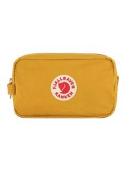 Saszetka Fjallraven Kanken Gear Bag - ochre. Żółte nerki i saszetki damskie Fjällräven, bez wzorów, z tkaniny. Za 139.99 zł.