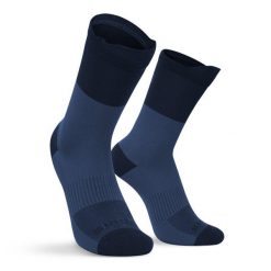 Skarpety za kostkę do biegania w terenie Trekking Siroko Pindos Blue. Niebieskie skarpetki damskie SIROKO, bez wzorów, z materiału. Za 42.00 zł.