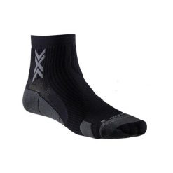 Skarpety biegowe X-Socks Run Perform Ankle. Szare skarpetki damskie XBIONIC, bez wzorów. Za 98.99 zł.