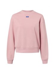 HUGO BLUE Bluza - Delessa Kobiety Bawełna różowy, XS. Czerwone bluzy damskie HUGO BLUE, xs, bez wzorów, z bawełny, bez kaptura. Za 229.95 zł.