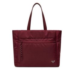 Torebka Roxy. Zielone shopper bag Roxy, bez wzorów, bez dodatków. Za 169.99 zł.