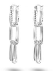 Eclat d'Argent Srebrne kolczyki rozmiar: onesize. Szare kolczyki damskie Eclat d'Argent, srebrne. Za 260.99 zł.