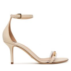 Sandały Elisabetta Franchi. Sandały damskie Elisabetta Franchi, bez wzorów, bez obcasa, na szpilce, bez zapięcia. Za 2,729.00 zł.