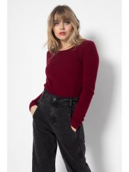 Perfect Cashmere Kaszmirowy sweter "Oprah" w kolorze bordowym rozmiar: L. Czerwone swetry klasyczne damskie Perfect Cashmere, l, z kaszmiru, bez kołnierzyka. Za 285.49 zł.