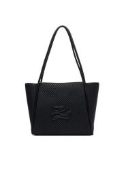 KARL LAGERFELD Torebka B3W30313 Czarny. Czarne shopper bag KARL LAGERFELD, bez wzorów, ze skóry, bez dodatków. Za 1,299.00 zł.